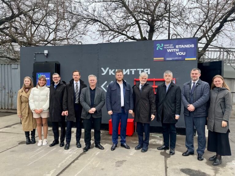 Klaipėdos uosto parama Odesos uostui – saugi priedanga ir generatorius