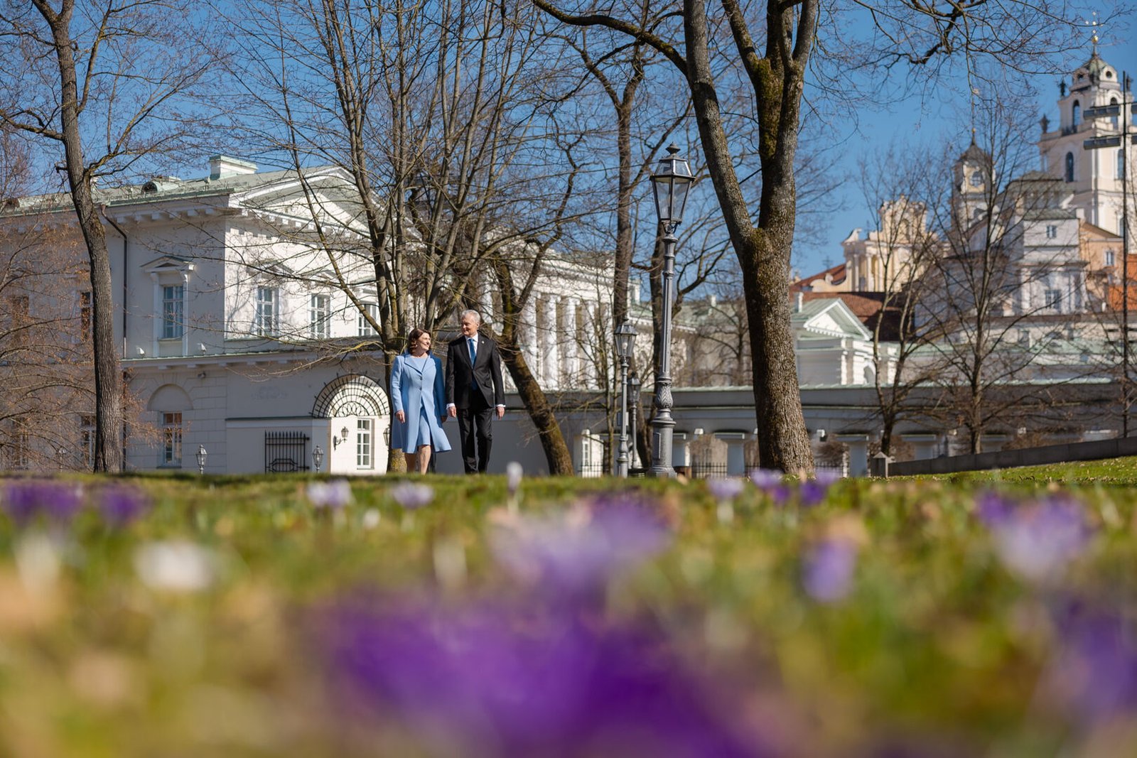 Lietuvos Respublikos Prezidento Gitano Nausėdos ir ponios Dianos Nausėdienės sveikinimas šv. Velykų proga