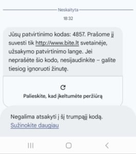 Perspėjo apie sukčių įžūlumą – siunčia SMS žinutes „Bitės“ vardu