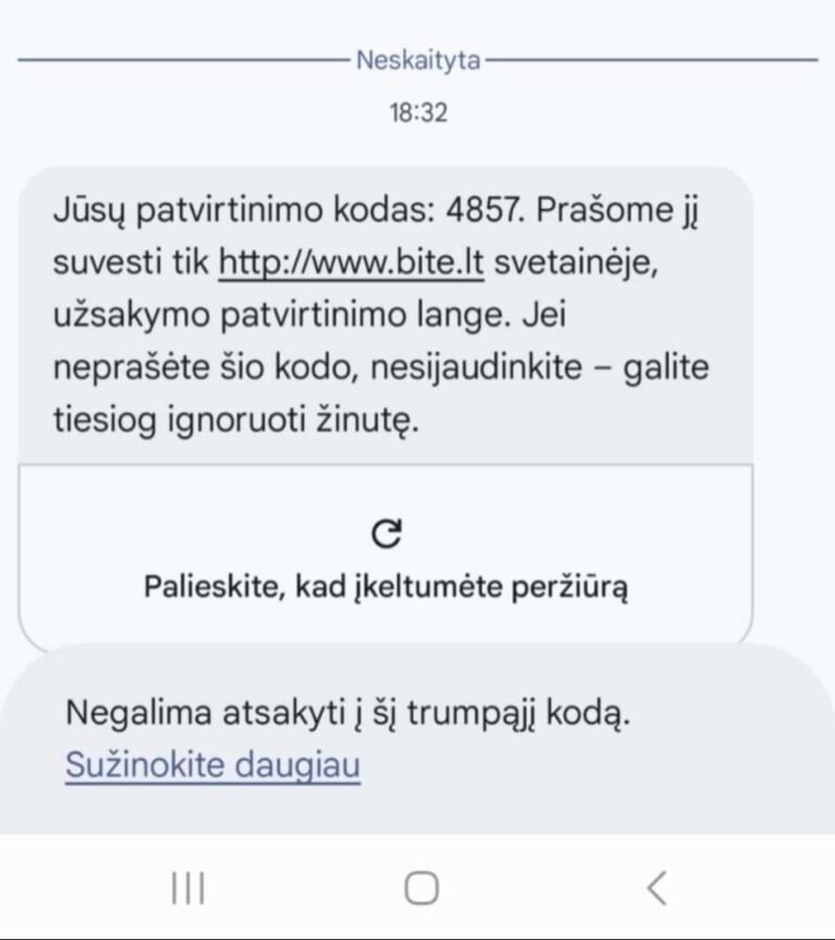 Perspėjo apie sukčių įžūlumą – siunčia SMS žinutes „Bitės“ vardu