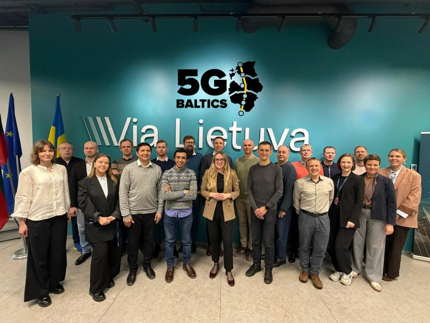 Projekto „5G-BALTICS“ konsorciumas Vilniuje aptarė pasirengimą 5G diegimui „Via Baltica“ koridoriuje