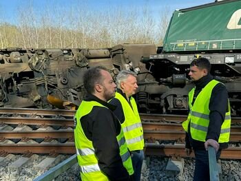 Įrašas iš spaudos konferencijos. Susisiekimo ministras Juras Taminskas įvykio vietoje Jiesioje (Atnaujinta)