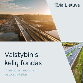„Via Lietuva“ apibendrino pirmąjį Kelių fondo ketvirtį: surinkta beveik 40 mln. eurų