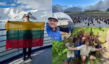 Su „National Geographic“ dirbantis D. Kneižys: gyvenant jūroje visuomet yra ką atrasti