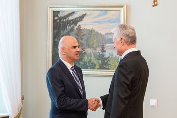 Šalies vadovas susitiko su Europos Tarybos Generaliniu Sekretoriumi