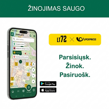 Lietuvos paštas tampa LT72 partneriu: kviečia pasirūpinti saugumu iš anksto
