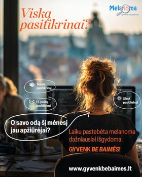 Minint odos vėžio ir melanomos žinomumo mėnesį – kreipimasis į HR specialistus