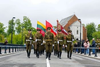 Kėdainiuose po rekonstravimo atidarytas vienas svarbiausių tiltų per Nevėžį