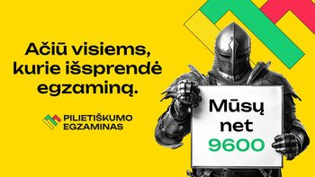 Pilietiškumo egzamine žinias pasitikrino beveik 10 tūkst. dalyvių