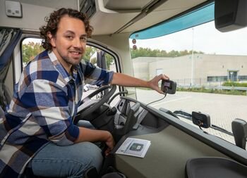 RDW apie sunkvežimiams skirtą kelių mokestį Nyderlanduose: transporto priemonėje sumontuota įranga visada turi būti įjungta (Atnaujinta)