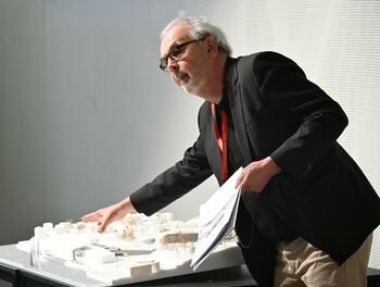 Dingusio Štetlo autorius Raineris Mahlamakis atvyksta į Kauną: pasaulinio lygio architektas dirba ir su VDA studentais