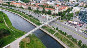 Pradedamas S. Daukanto pėsčiųjų tilto kapitalinis remontas