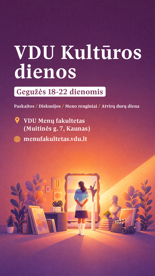 Dešimtosios „VDU kultūros dienos“: nuo filmo „Romualdas ir jūra“ iki gyvo garso koncerto „Music Lab“