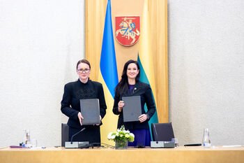 Ukraina – kertinis Europos saugumo akmuo: Vilniuje įvyko antrasis Lietuvos ir Ukrainos Vyriausybių posėdis