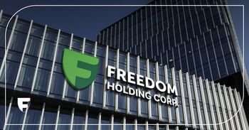 „Freedom Holding Corp.“ 2026 finansiniais metais pasiekė rekordines pajamas ir dvigubai išaugino grynąjį pelną