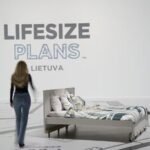 Kaune atidaryta studija, kurioje galima pasivaikščioti po būsimus namus realiu masteliu (Atnaujinta)
