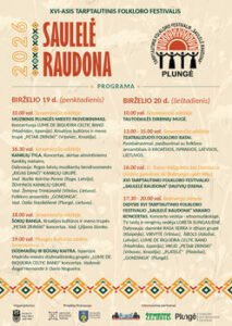 Birželio 19–21 dienomis Plungėje vyks didžiausia vasaros šventė „PLUNGĖ GARSIAI!“ ir festivalis „SAULELĖ RAUDONA“!