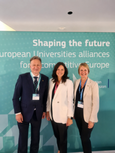 Klaipėdos universiteto rektorius Briuselyje atstovavo EU-CONEXUS aljansui Europos universitetų lyderių susitikime