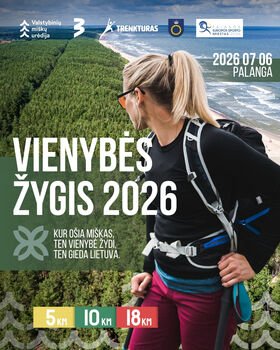 Jau galima registruotis į liepos 6-ąją Palangoje vyksiantį pirmąjį nacionalinį „Vienybės žygį“