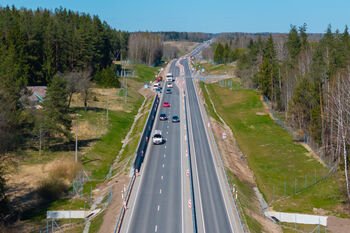 „Via Lietuva“: kol bus baigti visi darbai magistralėje Vilnius–Utena, vairuotojai raginami rinktis alternatyvius maršrutus
