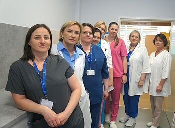 Auklėtojos patarimu pasirinkusi mediciną, slaugytoja Genovaitė Staškutė jaučiasi savo kelyje
