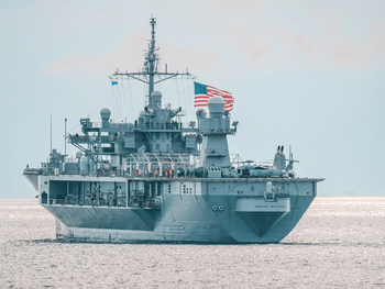 JAV karinio jūrų laivyno laivas USS Mount Whitney atvyko į Klaipėdą