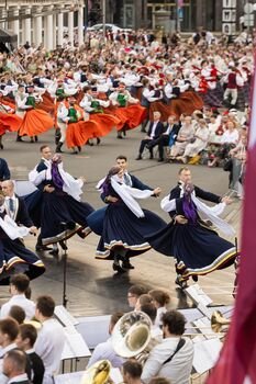 Vilniaus universiteto kolektyvai – XX Baltijos šalių studentų šventėje „Gaudeamus“ Rygoje