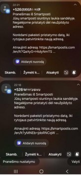 „SmartPosti“ atstovas: stebime suaktyvėjusią sukčių veiklą