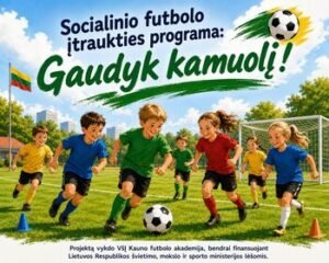 Socialinio futbolo įtraukties programa Kauno futbolo akademijoje