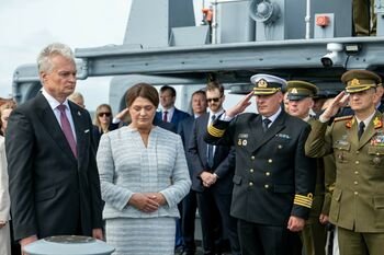 Prezidentas pagerbė žuvusiuosius jūroje