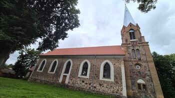 Vienas iš svarbesnių pastarojo meto Žeimelio įvykių –  sutvarkytas evangelikų liuteronų  bažnyčios stogas