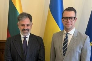 Kultūros ministras Lukas Alsys su Italijos ambasadoriumi aptarė Lietuvos ir Italijos kultūrinių ryšių plėtrą