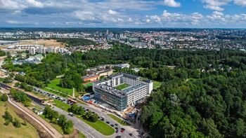 Kvartalas Ozo ir Buivydiškių g. sankryžoje pasikeitė iš esmės: ryškėja galutinis „Paukščių tako“ vaizdas