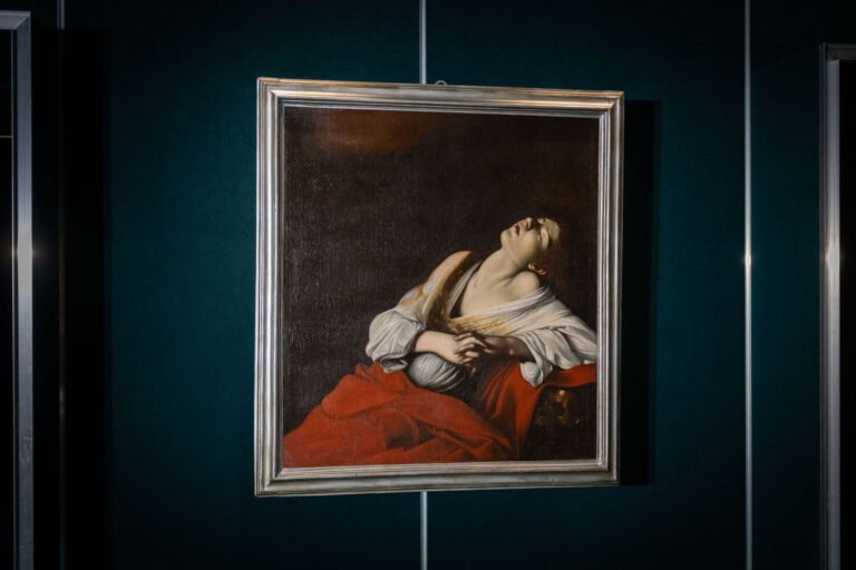 Dramatiškasis baroko tapybos meistro Caravaggio šedevras „Šv. Marijos Magdalietės ekstazė“ atkeliauja į LNDM Radvilų rūmų dailės muziejų