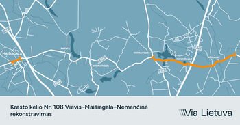 „Via Lietuva“ pradeda tvarkyti vieną pagrindinių krašto kelių Vilniaus rajone: svarbus tiek vietos gyventojams, tiek kariuomenei