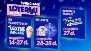 Loterijų dienos proga Lietuvoje – dovanos ir bilietų trynimo čempionatas
