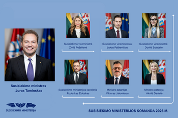 Susisiekimo ministras Juras Taminskas pristato atsinaujinusią komandą (Atnaujinta)