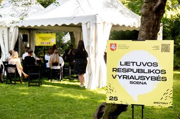 Festivalio „Būtent!“ Vyriausybės erdvėje – diskusijos apie Lietuvos ateitį, atsparumą ir mūsų visų gyvenimą keičiančius sprendimus