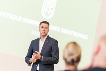 Futbolo bendruomenės susitikime Kaune aptarti galimi pokyčiai ir naujovės