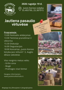 Jautienos festivalis: nuo Lietuvos ūkio iki pasaulio virtuvių