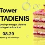 Šeštadienį – „Tower“ gimtadienio šventė. Kas laukia panevėžiečių?