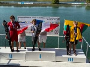 Lietuvos vandens slidininkas iškovojo istorinę bronzą ir pasiekė asmeninį rekordą (Atnaujinta)