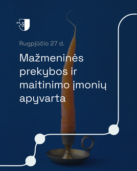 Per liepą mažmeninės prekybos įmonių grynoji apyvarta padidėjo 0,8 proc., o maitinimo ir gėrimų teikimo įmonių – sumažėjo 1,3 proc.