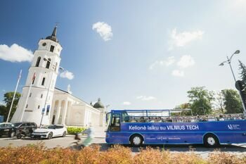 VILNIUS TECH 70-mečio dovana Vilniui ir Lietuvai – nemokama ekskursija, atskleidžianti sostinę technologijų kūrėjų akimis (Atnaujinta)