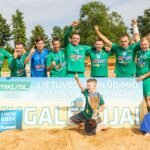 „Kauno Žalgiris“ apgynė „Stiklita“ Lietuvos paplūdimio futbolo čempiono titulą