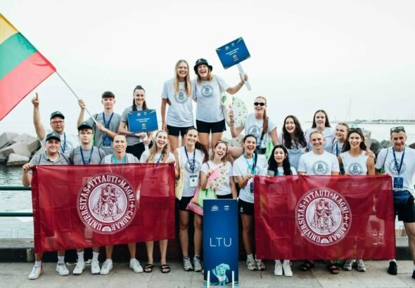 Universitetų studentų žaidynių finišas: VDU – tarp keturių geriausių Europos universitetų