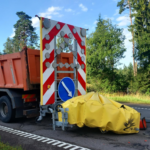Apgadinti smūgio slopintuvai dar kartą įrodė savo paskirtį: kelininkai ragina neprarasti budrumo