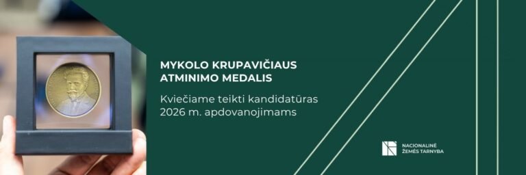 NŽT kviečia teikti kandidatūras Mykolo Krupavičiaus 2026 metų atminimo medaliui