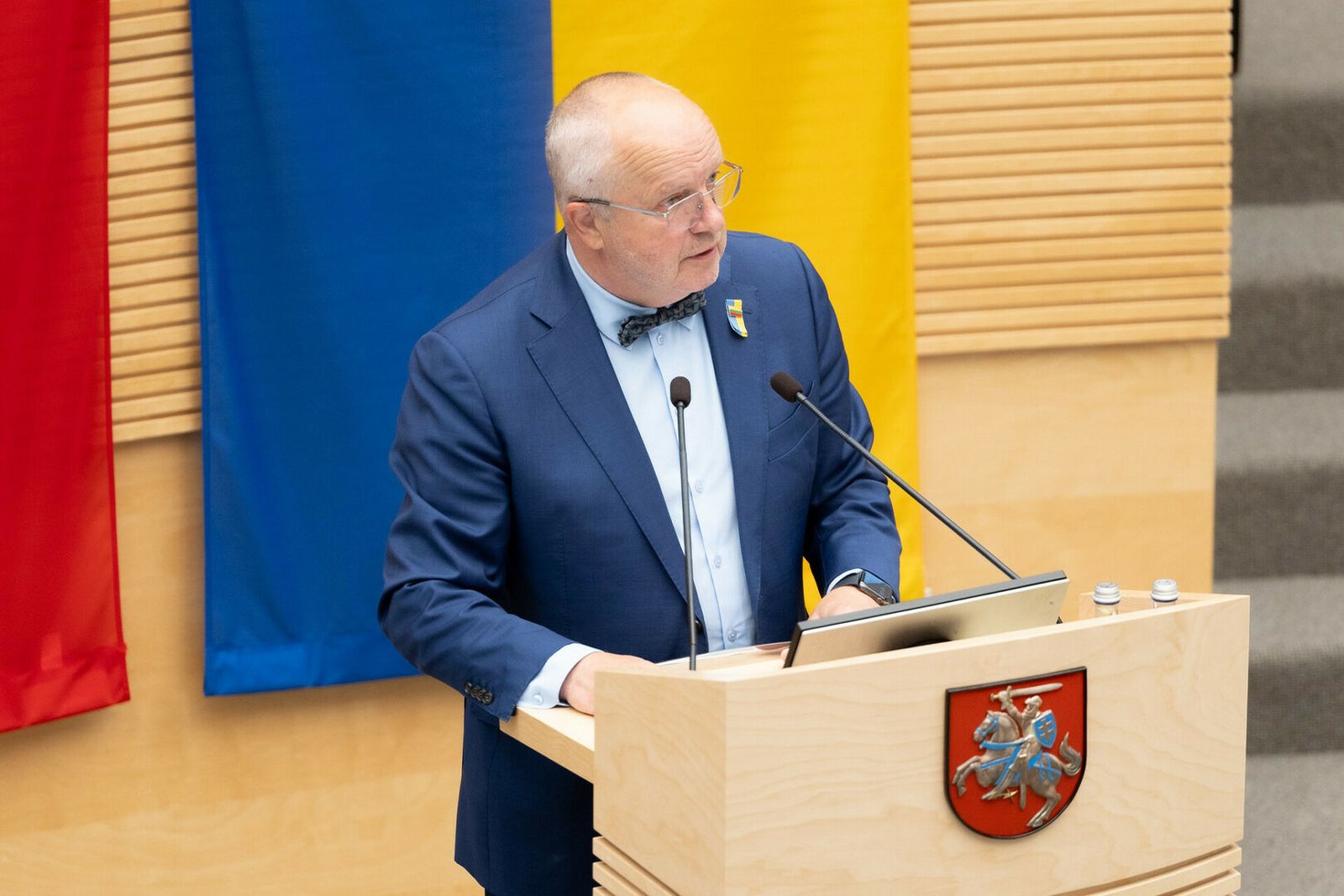 Seimo Pirmininkas J. Olekas: tikime laisvos ir demokratinės Baltarusijos ateitimi