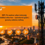 RRT: po audros ryšys Lietuvoje visiškai atkurtas – operatoriai grįžo į įprastą veikimo režimą